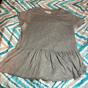 Grey, medium, girls shirt